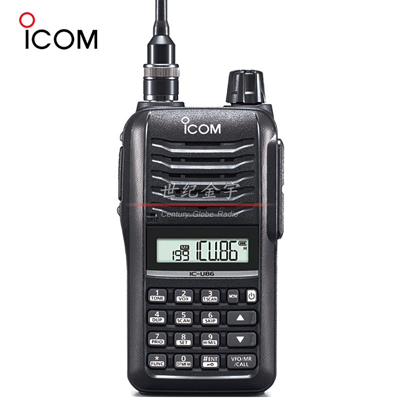 ICOM 艾可慕 IC-U86 手持台对讲机 UHF 单频段 5.5W大功