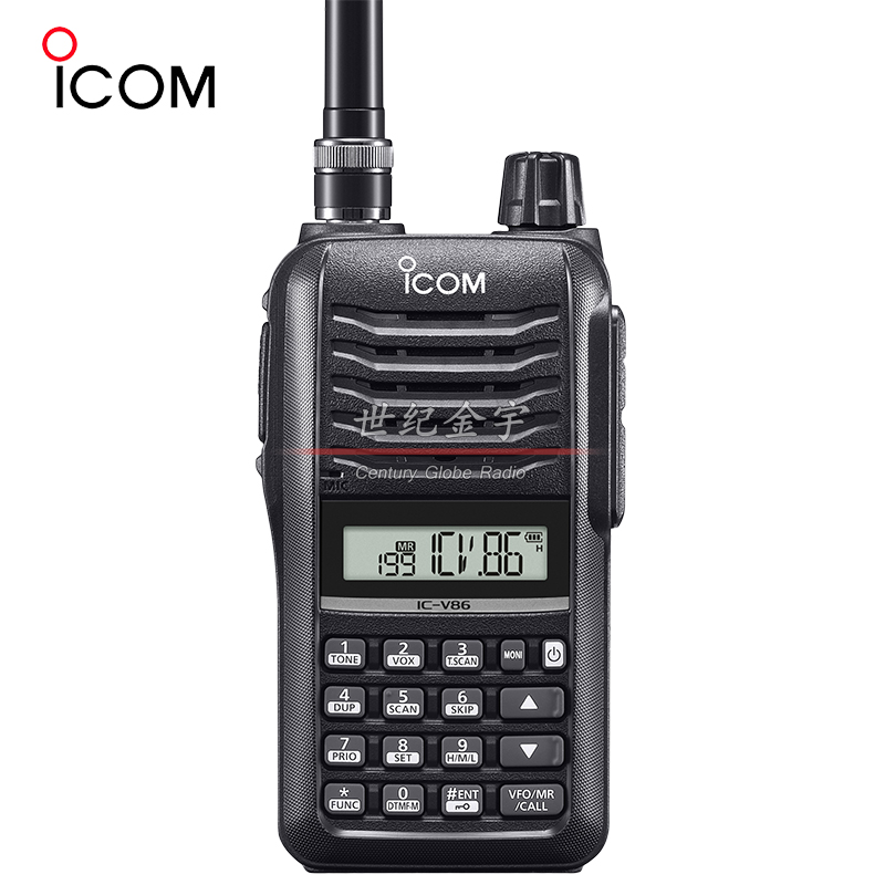 ICOM 艾可慕 IC-V86 手持对讲机 VHF单频段甚