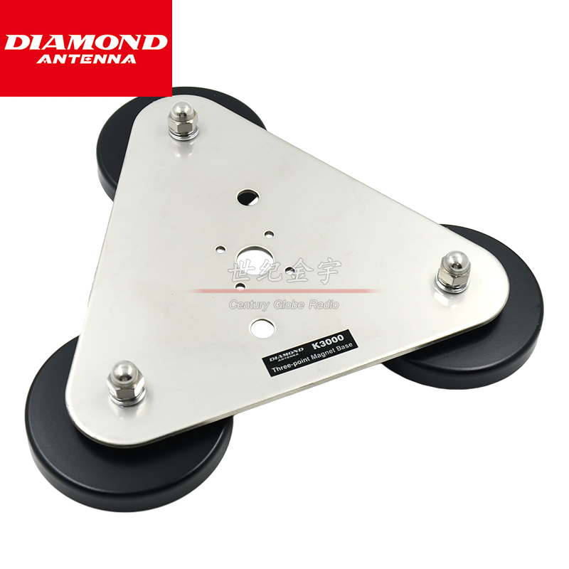 日本钻石天线 K3000 磁吸式吸盘 对讲机天线吸盘