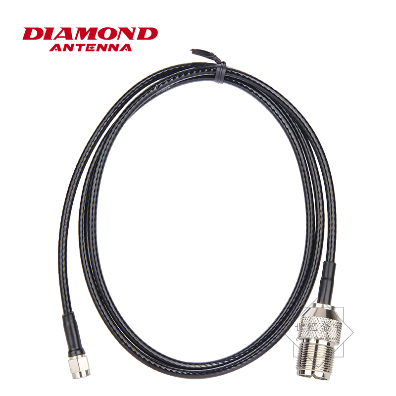 日本钻石系列配件 2D1SR 天线端口转接线缆 SMAP(公