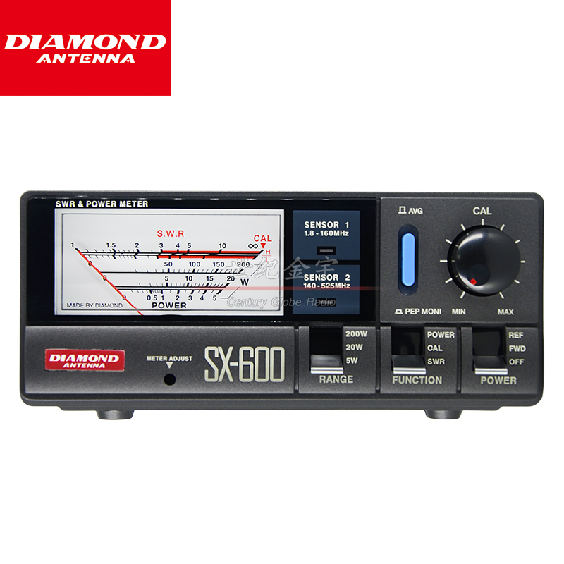 日本钻石天线 SX-600 驻波功率测量表 短波UV宽频驻