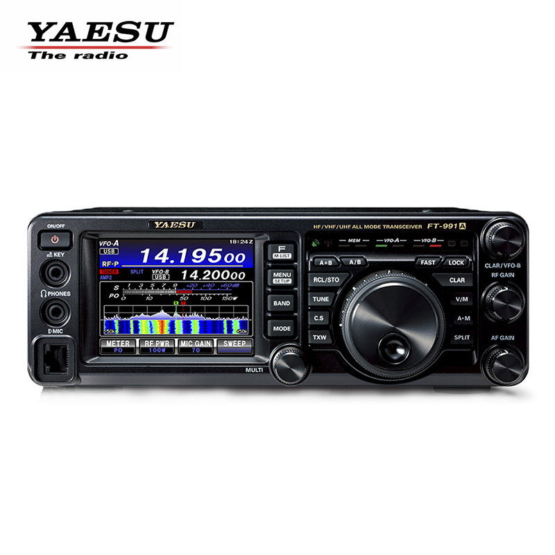 YAESU 八重洲FT-991A 新款短波电台 动态实时频谱