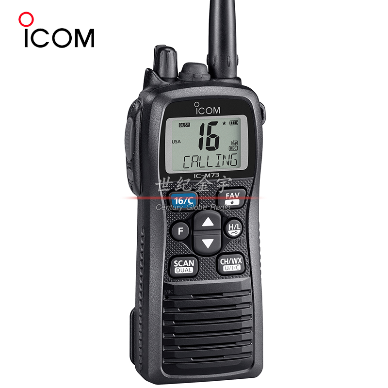 ICOM 艾可慕 IC-M73Plus 功能强大的专业海事对讲机